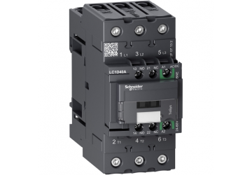 LC1D40ABNE - Contactor - 40 A - 24-60 V AC/DC