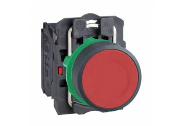 XB5AA42 -Push Button - Red - 1NC