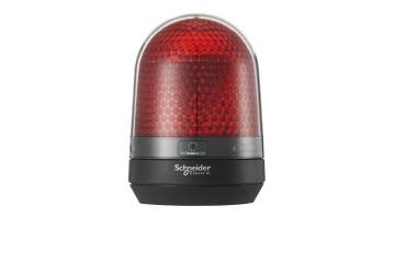 XVR3B04 - Illuminated Beacon - Red - 12-24 V DC